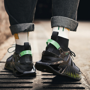 Nuove scarpe sportive da uomo con tomaia da <span class=keywords><strong>Tennis</strong></span> e da uomo personalizzate scarpe da ginnastica Casual scarpe da passeggio da uomo a rete - Product Image 6