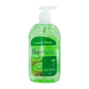 Blue King Daily Chemical Products Hand Wash Liquid Soap 500 ML Green Apple Scent