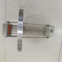 Sonde blindée de type K avec raccord à bride pour dispositif de mesure de température multipoint à 9 points TZ5