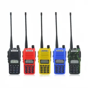 Baofeng - Rádio transmissor HF de longo alcance UV-82 8W, walkie-talkie de banda dupla, mais vendido, rádio FM 5W UV82 em dois sentidos