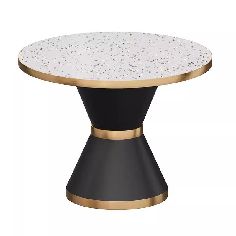 Mesa redonda de madera maciza 1,2 m