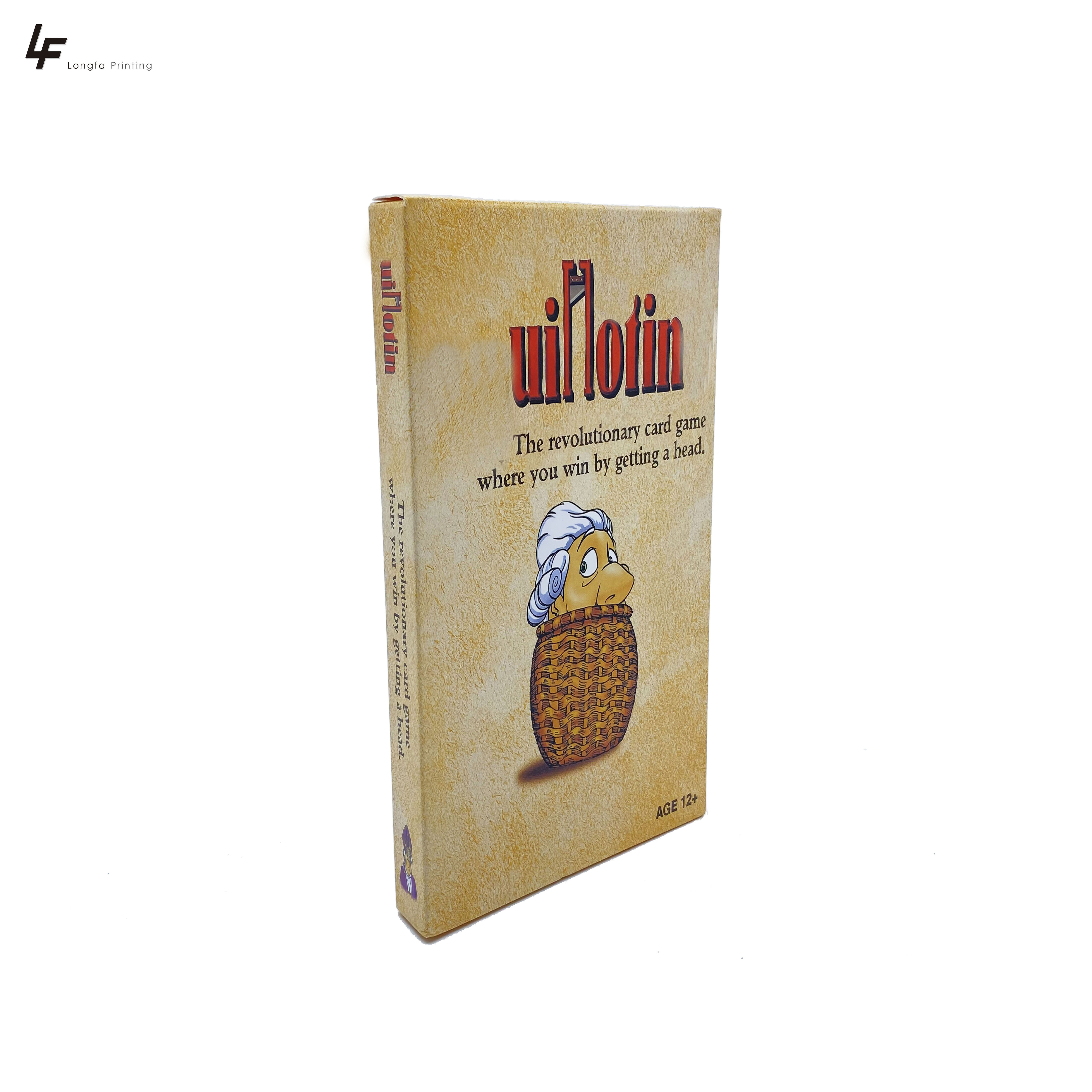 Прямая продажа с фабрики, персонализированная черная игровая коллекционная карточная игра для 100% безопасности