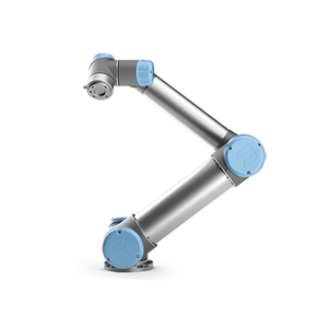 Brazo <span class=keywords><strong>universal</strong></span> Cobot <span class=keywords><strong>UR5</strong></span> combinado con Robotiq Robot Gripper 2F-85 y Robot 3D Vision utilizado para agarrar material - Product Image 2