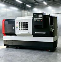 Tour CNC à banc plat CAK6161, portée de 610 mm, 7,5 kW, machine de tournage horizontale de haute précision, GSK, usage moyen, pour le travail des métaux