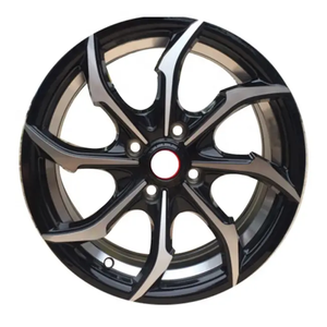 Roda de Liga Leve Aro 14 15 16 17 com PCD 100-114.3 Rodas Tuning Face Diamantada Preta Teste JWL VIA - Product Image 4
