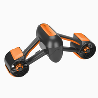 Propulseur sous-marin portable à 2 vitesses, scooter électrique rechargeable pour la plongée libre, le snorkeling et la plongée sous-marine