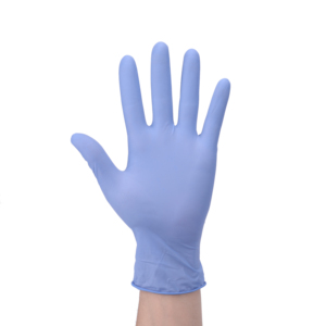 ถุงมือไนไตรล์ผสมทนนานหลากสีถุงมือทำงานกันลื่นมีความยืดหยุ่นและทนทาน - Product Image 1