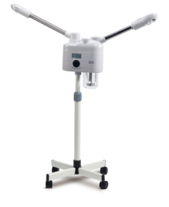 Professional Facial Steamer 2 in 1 Nano <strong>Ion</strong> Hot <strong>and</strong> Cold Spray Spa Ozone Manual Vaporizer Facial Machine Steamer - Product Image 3