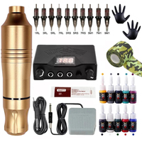Produit Populaire Machine à Stylo de Tatouage Batterie Kit Complet de Machine Rotative