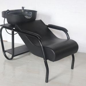 Matériel de lavage capillaire pour salon : Lit de lavage confortable avec bac intégré - Product Image 4