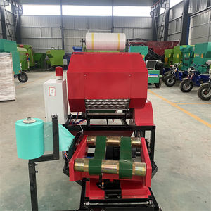 Electric Model Agricultural Pasture Grass <b>Baling</b> and Wrapping Machine Corn <b>Straw</b> Wrapping Farm Product Balers - Product Image 4