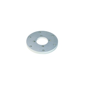 Flange Part AL 6061 Clear Anodized CNC Machined Satellite Accessories Good Concentricity - Product Image 1
