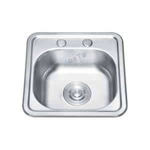 Offre Spéciale petite taille lavage à la main cuisine pressage évier carré mini taille <span class=keywords><strong>train</strong></span> ou rv évier de cuisine en acier inoxydable évier à bol unique - Product Image 6