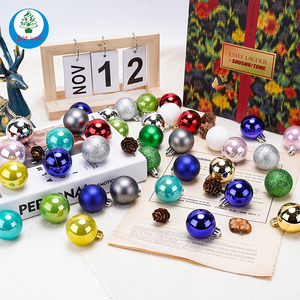 Nuevo diseño Bola de Navidad Adornos para árboles Árbol de Navidad Bolas colgantes Decoraciones navideñas - Product Image 3
