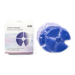 Swelling CSI Soft Fabric On Skin Relieve Pain Swelling For Mothers Hot And Cold Gel Breast Pack