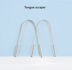 เครื่องขูด<span class=keywords><strong>ลิ้น</strong></span>สแตนเลสสำหรับมืออาชีพเครื่องทำความสะอาดลิ้นที่มีประสิทธิภาพลดกลิ่นปาก - Product Image 2