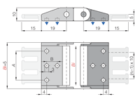 Espace d'installation minimal Faible niveau sonore Faible vibration Série de chaînes porteuses N07-NanoFlue pour portes automatiques Équipement de test