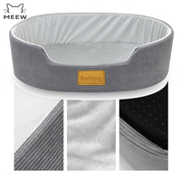 Lit Moderne d'Été pour Chien et Chat Toutes Saisons Respirant Non Amovible Lavable pour Teddy Bichon Corgi Petits et Grands Chiens
