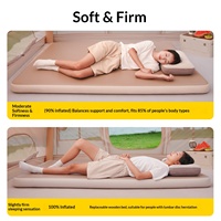 Matelas Gonflable Pliable pour Utilisation Extérieure et Domestique, Tapis de Couchage Automatique pour Tente, Mobilier Multifonctionnel pour le Parc