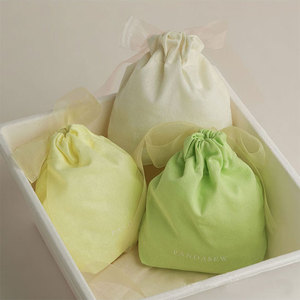 Wholesale Hotsale Custom Logo Reusable Eco-friendly Cotton Cotton Canvas Gift Packaging Jewelry Pouch Drawstring <b>Bag</b> - Product Image 6