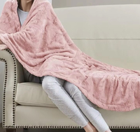 Weiche Plüsch Luxus Kunst pelz werfen Tierst reifen Design Faux Nerz auf der Rückseite Moderne All Seasons Decke für Couch Office