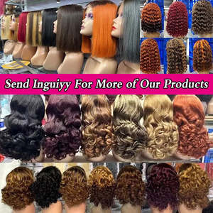 Perruques courtes en fibre synthétique à ondulations naturelles, effet réaliste, plusieurs couleurs, pour hommes, vente en gros - Product Image 6