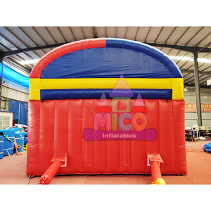 Prix d'usine Toboggan gonflable commercial en PVC à double piste et château combiné, Toboggan gonflable à double piste pour enfants - Product Image 5