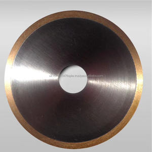 Roue de coupe diamantée en résine 1A1R Roue de coupe diamantée ultra-mince de haute précision pour la coupe de verre optique K9 K7 - Product Image 2