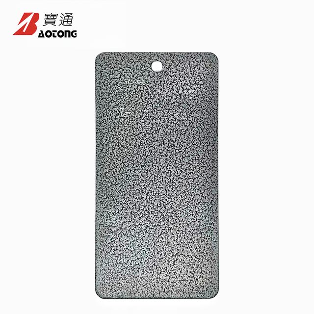 Heat Resistant Metallic Silver Electrostatic Powder Coat Coating Spray Application for High-End Furniture Cabinets Home Hardware
