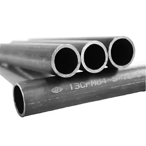 Tubo de aço sem costura st52 st37 22 polegadas Sch40 34mm preço por tonelada de aço carbono baixo para venda de fábrica