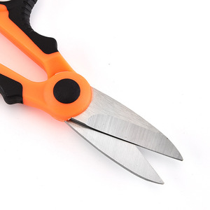 Fishing Shears Orange Black 6 Inch Multi Functional Wire Cutter For Freshwater Fishing Tools - Product Image 4