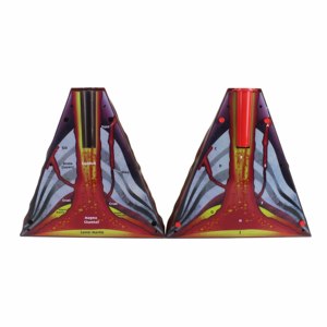 Modelo de Volcán en Sección Transversal 3D, Modelo de Plástico de Estructura Geológica para <span class=keywords><strong>la</strong></span> Enseñanza de Geografía y Ciencias del <span class=keywords><strong>Tierra</strong></span> - Product Image 4