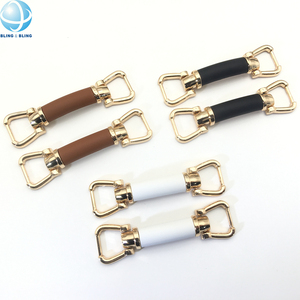 Hebilla de 72 mm con diseño de mordaza de caballo en negro, blanco, marrón y dorado, hebilla de doble anillo en <span class=keywords><strong>D</strong></span> para bolsos, accesorios para zapatos tipo mocasín - Product Image 1
