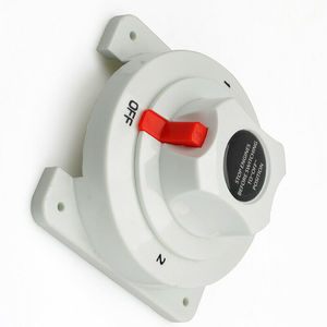 Interrupteur de batterie de bateau en nylon blanc, carré, matériel marin pour remplacement et réparation, en plastique - Product Image 3