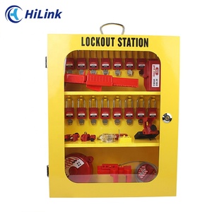 Kích thước tùy chỉnh Tủ Loto cứng thép phòng ban Quản Lý Nhóm khóa trạm với thêm 16 móc khóa - Product Image 3