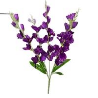Bouquet de fleurs artificielles très vendu, orchidées en soie et latex, décoration de la maison, décoration de mariage avec des orchidées artificielles