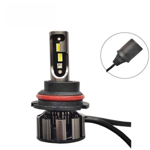Ampoule de phare LED H4 pour voiture, lumière RGB, H1 H3 H7 H11 9004 9005 9006, aluminium, universelle, 50W 8000 Lumens - Product Image 5
