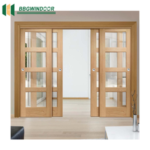 Lukliving, puerta corredera <span class=keywords><strong>de</strong></span> vidrio hermética <span class=keywords><strong>de</strong></span> aluminio <span class=keywords><strong>de</strong></span> alta resistencia, puerta corredera <span class=keywords><strong>de</strong></span> gran vista, <span class=keywords><strong>de</strong></span> puerta <span class=keywords><strong>de</strong></span> barra doble Kits, 8 pies con barra Colonial - Product Image 2