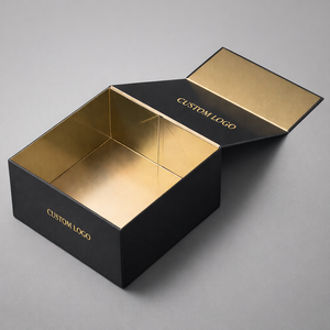 Custom Logo Luxury Folding Foldable Cardboard Packaging Collapsible Magnetic Gift Box for <b>Clothes</b> - Product Image 2