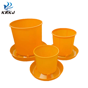 KD649 Large Capacity Round Poultry Feed <strong>Feeders</strong> and Water Drinkers Bucket for <strong>Duck</strong> - Product Image 2