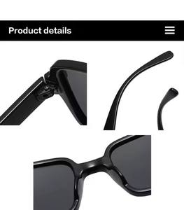 Lunettes de soleil polarisées populaires au design personnalisé, petites lunettes carrées pour hommes et femmes, idéales pour la conduite et la plage, vente en gros - Product Image 4