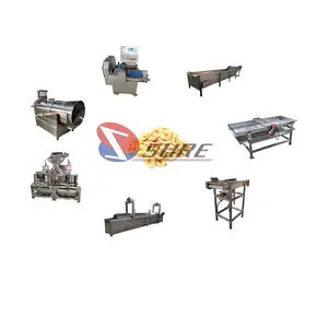 High Capacity Banana Chips Making Machines Plantain Chips Production Line Banana Chips Production Line