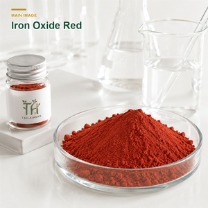 Oxyde de fer rouge de qualité cosmétique <span class=keywords><strong>CI</strong></span> <span class=keywords><strong>77491</strong></span>, pigment colorant, matière première pour maquillage, fard à paupières, blush, rouge à lèvres, vente en gros - Product Image 1