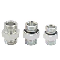BSP mâle CAPTIVE SEAL BSP filetage mâle raccord droit raccords de Tube adaptateur de tuyau hydraulique 1B adaptateurs hydrauliques raccords