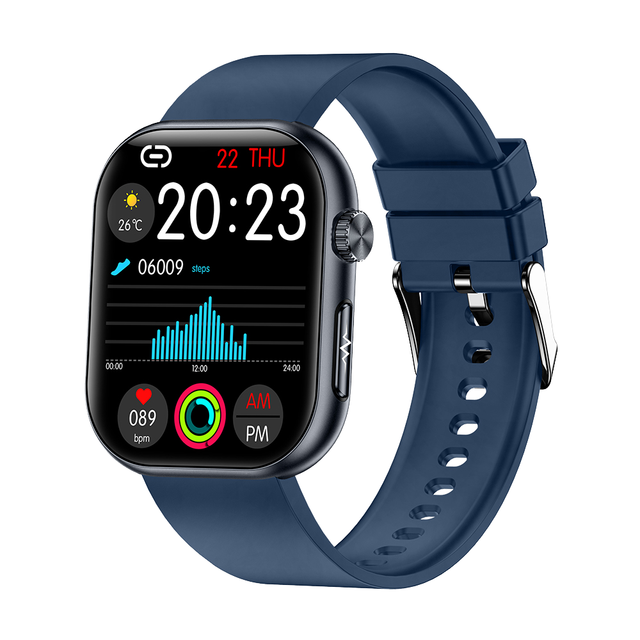 Amoled Big Screen Smart Watch Nfc Fitness Tracker Blood Pressure Heart Rate Ecg Watch Smartwatch With Phone Call Function