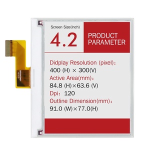 Suny ZhSunyco EPD 4.2 ''Nero/Bianco/Rosso Ad Alta Risoluzione Eink Epaper Display - Product Image 1