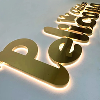 Enseigne murale en lettres acryliques rétroéclairées DakeSign OEM ODM pour salon de beauté, conception gratuite, publicité personnalisable, panneau imperméable IP65