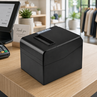 Imprimante thermique de reçus de bureau de haute qualité 80 mm, adaptée aux magasins de vêtements, aux restaurants et aux supermarchés
