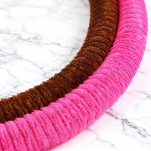 Mangueras de Plástico Acrílico con Textura Rosa Marrón para Narguile, Accesorios para Narguile, Tabaco, Salón, Artículos para Fumar en Casa - Product Image 2