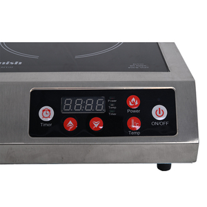 Table de cuisson à induction professionnelle chinoise 3500W à brûleur plat unique en acier inoxydable avec commande par bouton pour cuisine, ODM/OEM AM-CD1 - Product Image 2